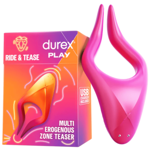 Durex Play Ride & Tease wibrujący multistymulator łechtaczki