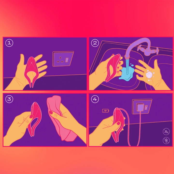 Durex Play Ride & Tease wibrujący multistymulator łechtaczki