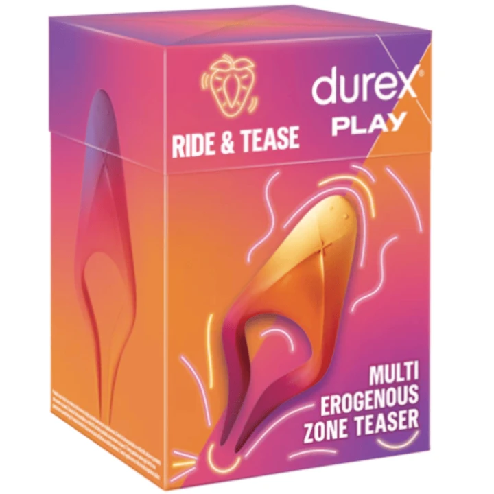 Durex Play Ride & Tease wibrujący multistymulator łechtaczki