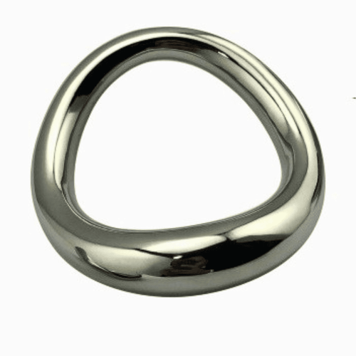 Curved Steel Cock Ring (Diameter: 38 mm)