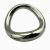 Curved Steel Cock Ring (Diameter: 38 mm)