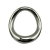Curved Steel Cock Ring (Diameter: 38 mm)