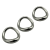 Curved Steel Cock Ring (Diameter: 38 mm)