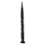 Gode Pointed Twist S 40 x 3 cm Black