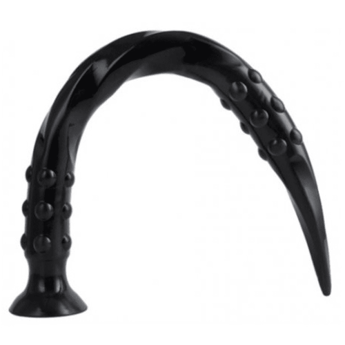 Gode Pointed Twist S 40 x 3 cm Black