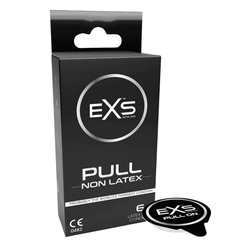 EXS Prezerwatywy bezlateksowe Pull - Non-Latex Condoms - 6 Pieces
