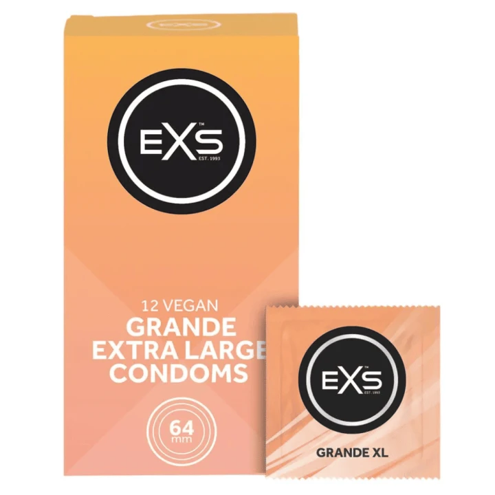 EXS Prezerwatywy duże Grande - Extra Large Condoms - 12 pieces