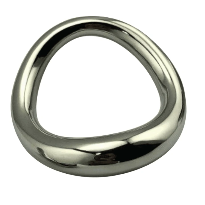 Curved Steel Cock Ring (Diameter: 38 mm)