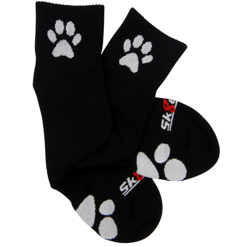 Sk8erboy® PUPPY Short Crew Socks Black.png