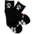 Sk8erboy® PUPPY Short Crew Socks Black.png