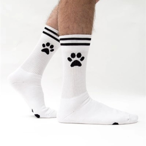 Sk8erboy® PUPPY Socks White.png