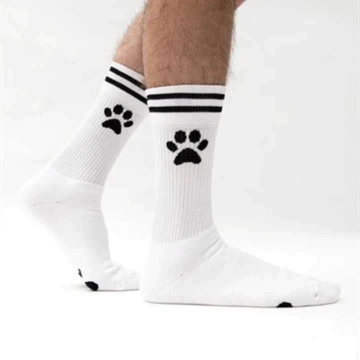 Sk8erboy® PUPPY Socks White.png