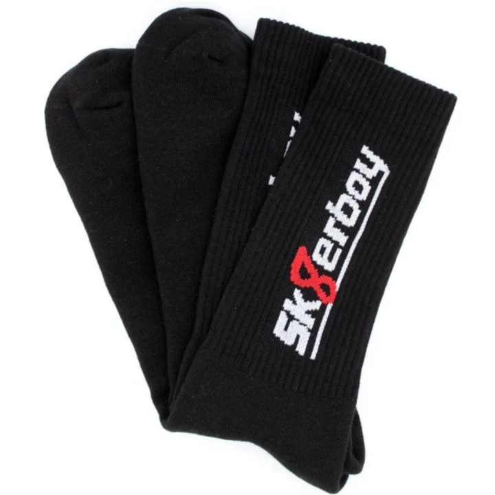Sk8erboy® Crew Socks Black
