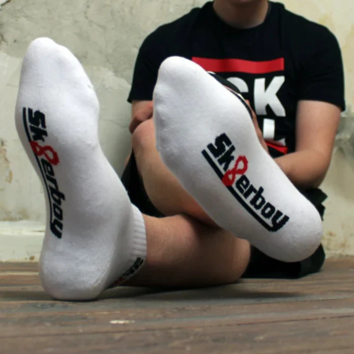 Sk8erboy® Quarter Socks White.png