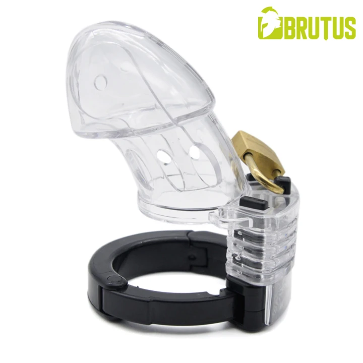 Klatka na Penisa BRUTUS ALPHA - Chastity Cage Clear
