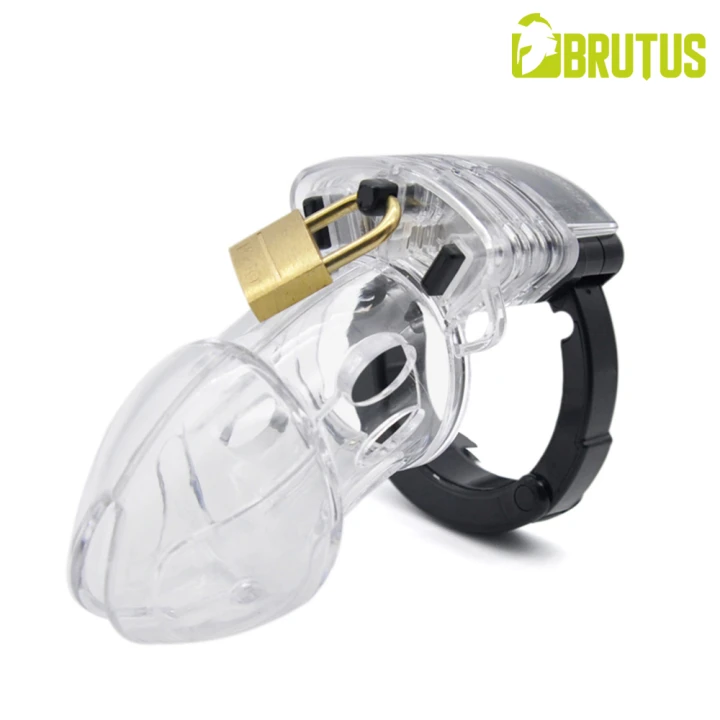 Klatka na Penisa BRUTUS ALPHA - Chastity Cage Clear