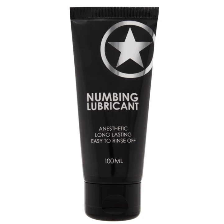 Lubrykant relaksujący z mentolem Numbing Lubricant 100 ml na bazie wody