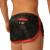 Fetyszowe szorty FIST Shorts Red czerwone sportowe