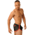 Fetyszowe szorty FIST Shorts Red czerwone sportowe
