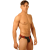 Skórzany jockstrap FIST Leather Red premium skóra czerwony