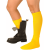 Fetyszowe skarpety FIST Boot Socks Yellow za kolano żółte