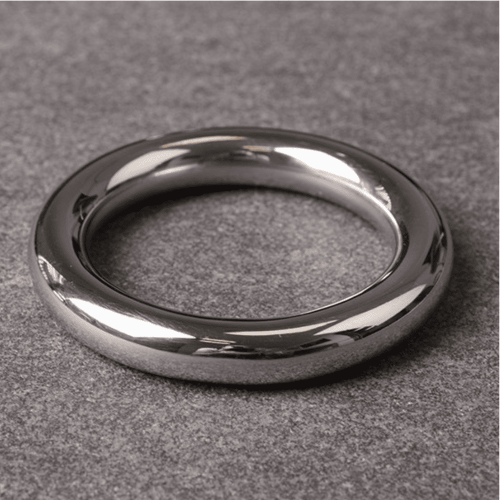 Metal Cockring ROUND 10mm - Diametre - 50 mm