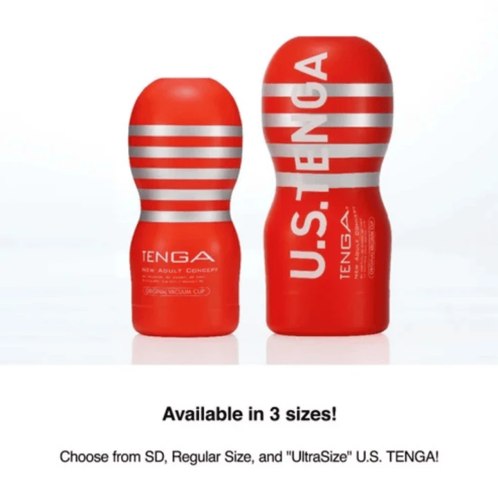 TENGA Original Vacuum Cup – masturbator z intensywnym efektem zasysania