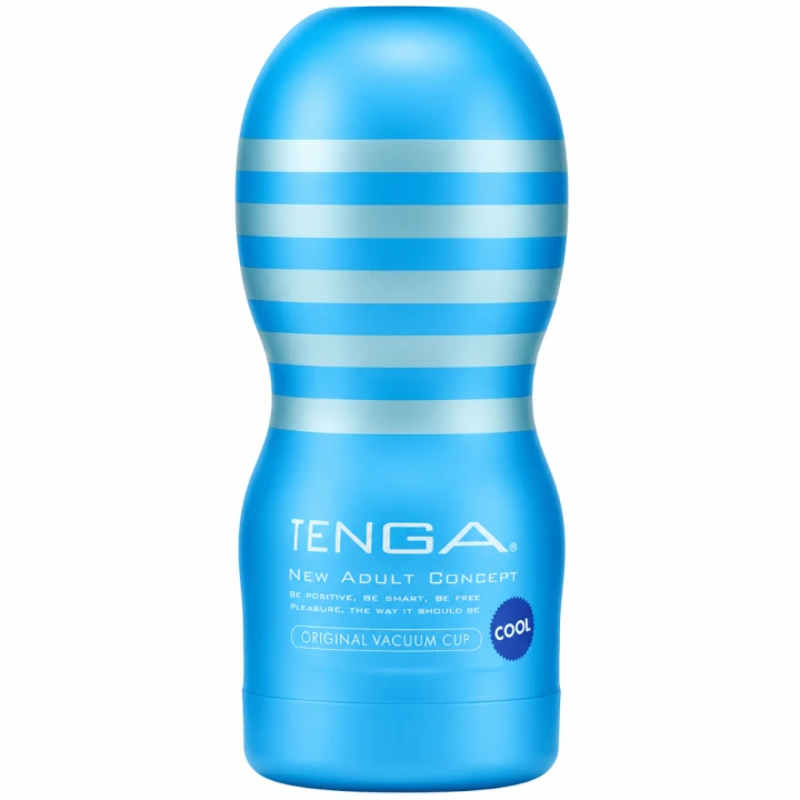 TENGA Original Vacuum Cup Cool – masturbator męski z efektem ssania i chłodzenia