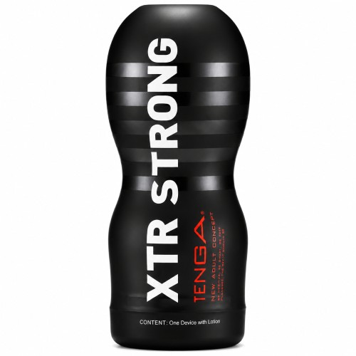 TENGA Original Vacuum Cup Extra Strong – mocny masturbator z efektem ssania