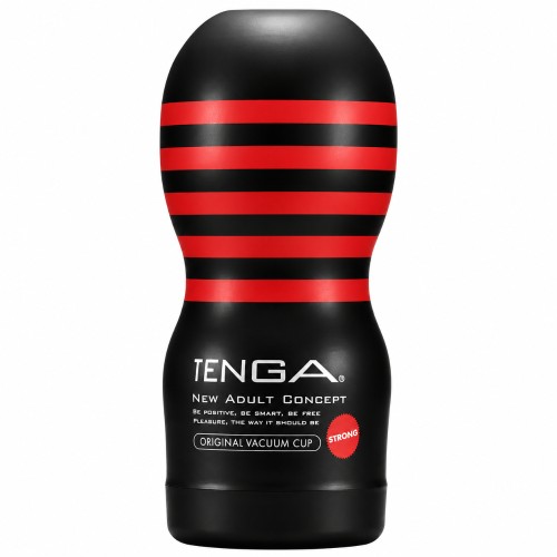TENGA Original Vacuum Cup Strong – mocny masturbator męski z podciśnieniem i efektem ssania