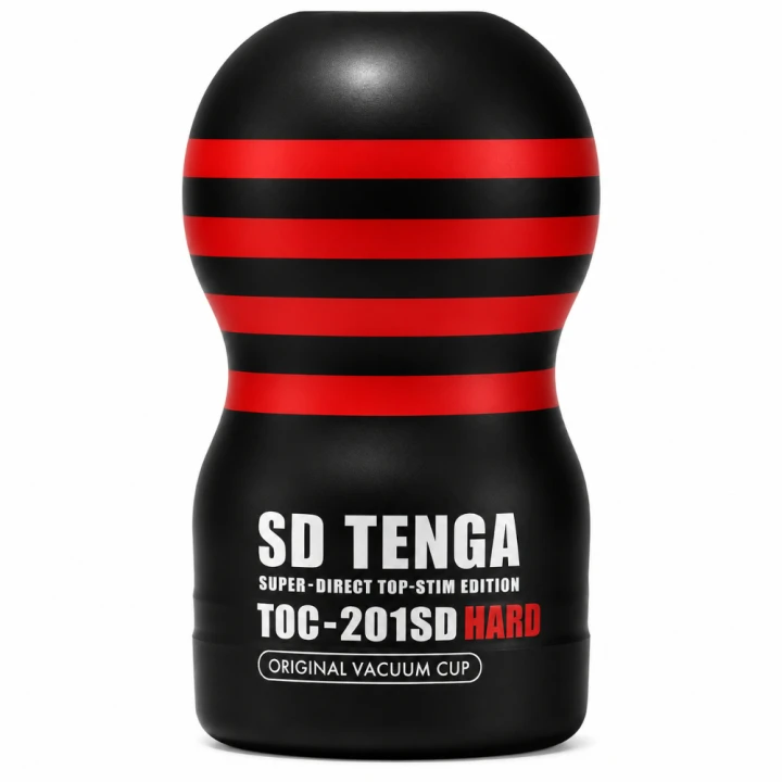 TENGA SD Original Vacuum Cup Strong – kompaktowy masturbator męski z podciśnieniem