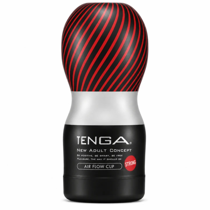 TENGA Air Flow Cup Strong – mocny masturbator z podciśnieniem