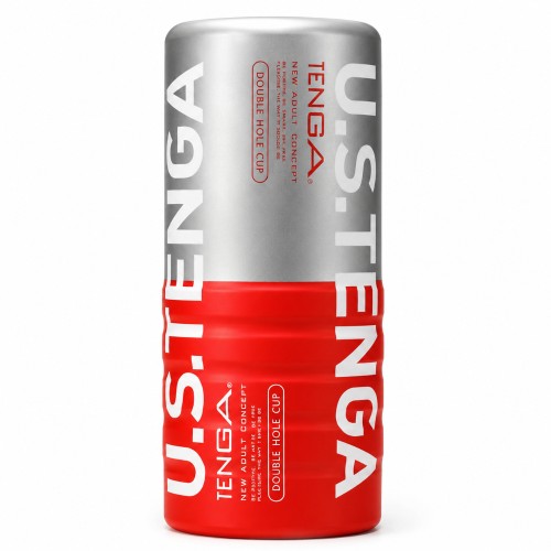 TENGA Double Hole Cup Ultra Size – masturbator 2w1 XL