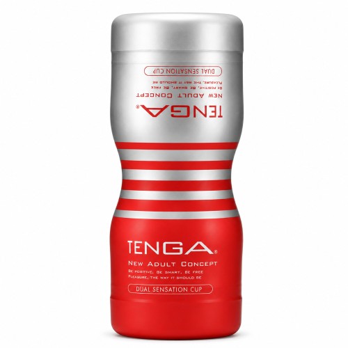TENGA Dual Sensation Cup – dwustronny masturbator 2w1