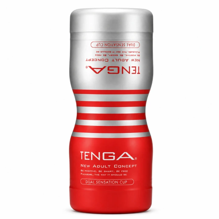 TENGA Dual Sensation Cup – dwustronny masturbator 2w1