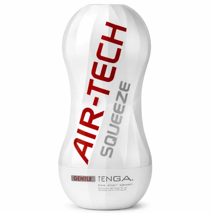 TENGA AIR-TECH Squeeze Gentle – delikatny masturbator męski z regulacją ssania