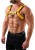 SAXOS Leather Chest Harness Yellow harness premium z naturalnej miękkiej skóry zółty (1).jpg