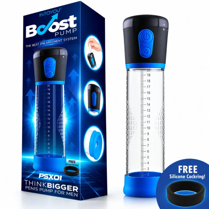 Boost Pumps PSX01 Automatic Penis Pump – automatyczna pompka do penisa z manometrem