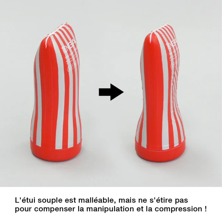 TENGA Soft Case Cup – miękki masturbator męski z regulacją ucisku