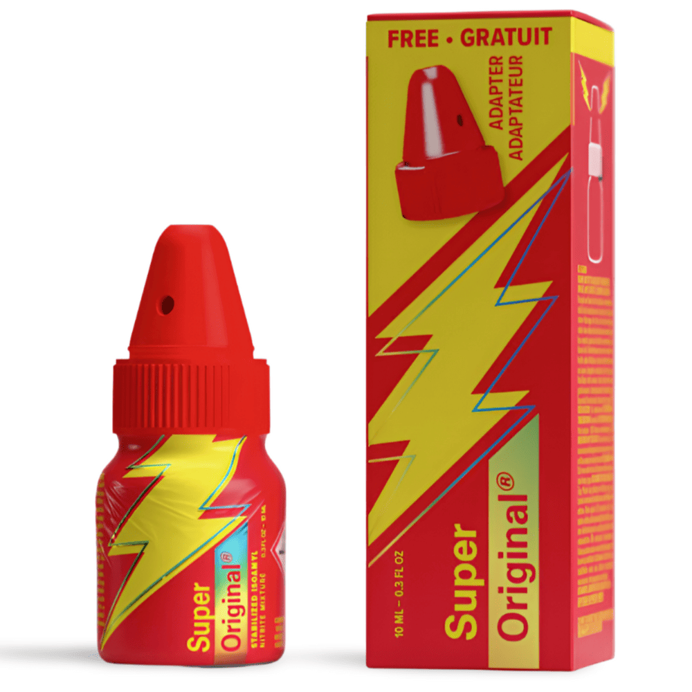 Poppers The Original Super 10 ml + adapter limitowana edycja