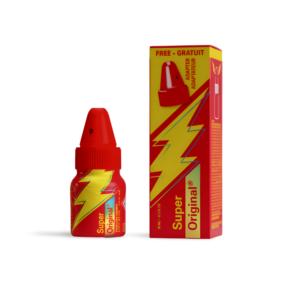 Poppers The Original Super 10 ml + adapter limitowana edycja